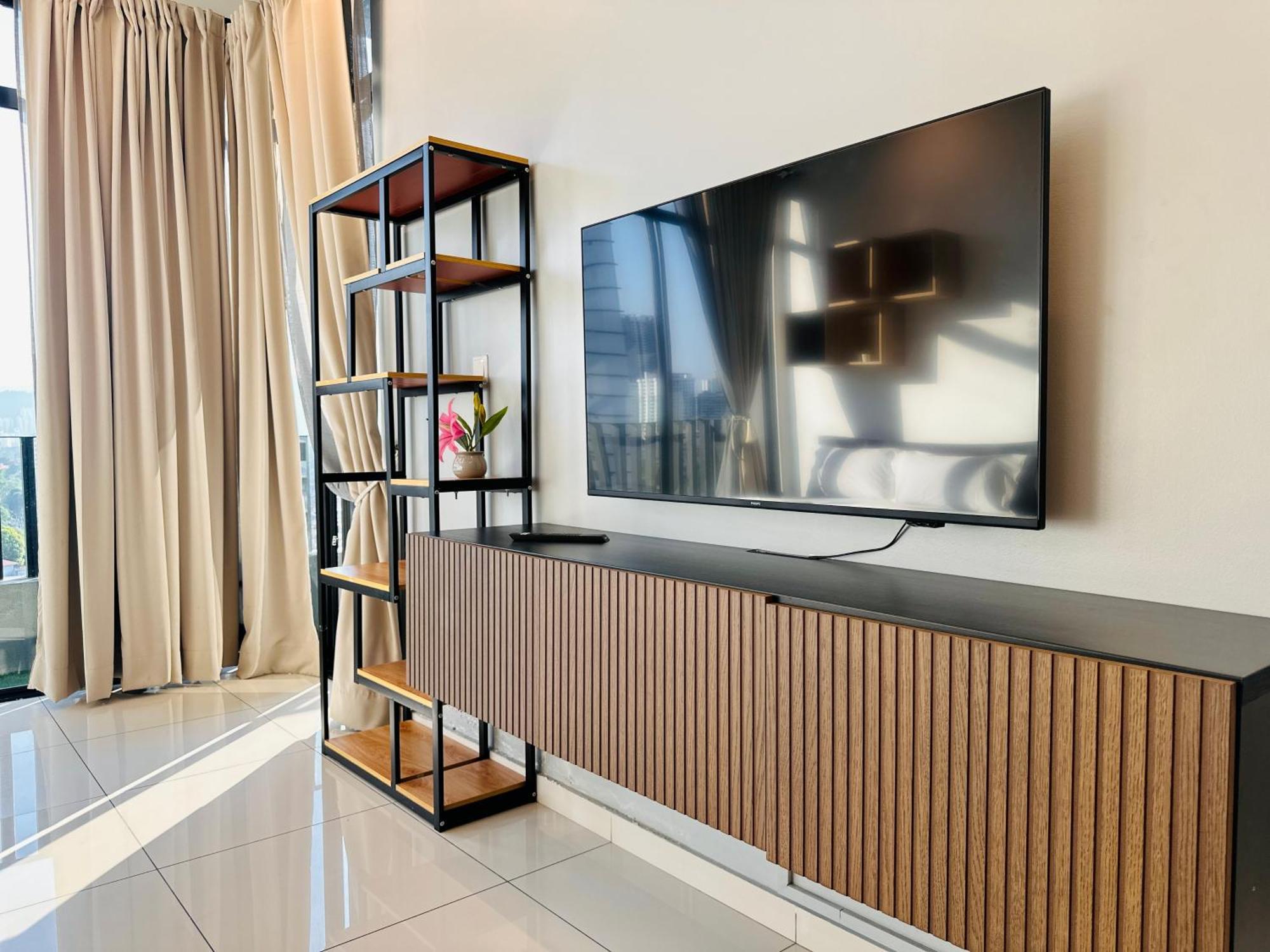 New Georgetown Instagramable 2Br Homestay For 10Pax 无敌美景两房民宿 Beacon Executive Suite Bagian luar foto