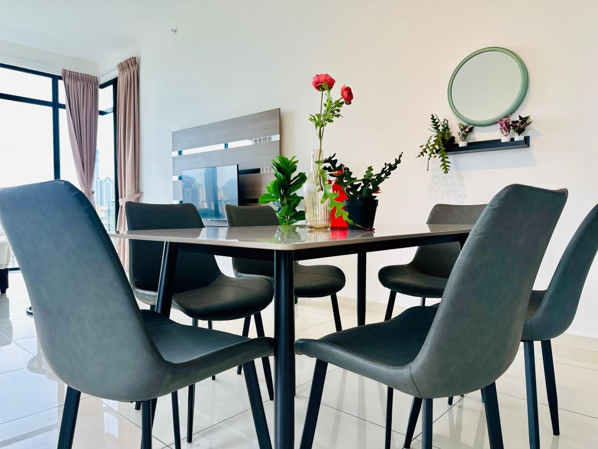 New Georgetown Instagramable 2Br Homestay For 10Pax 无敌美景两房民宿 Beacon Executive Suite Bagian luar foto