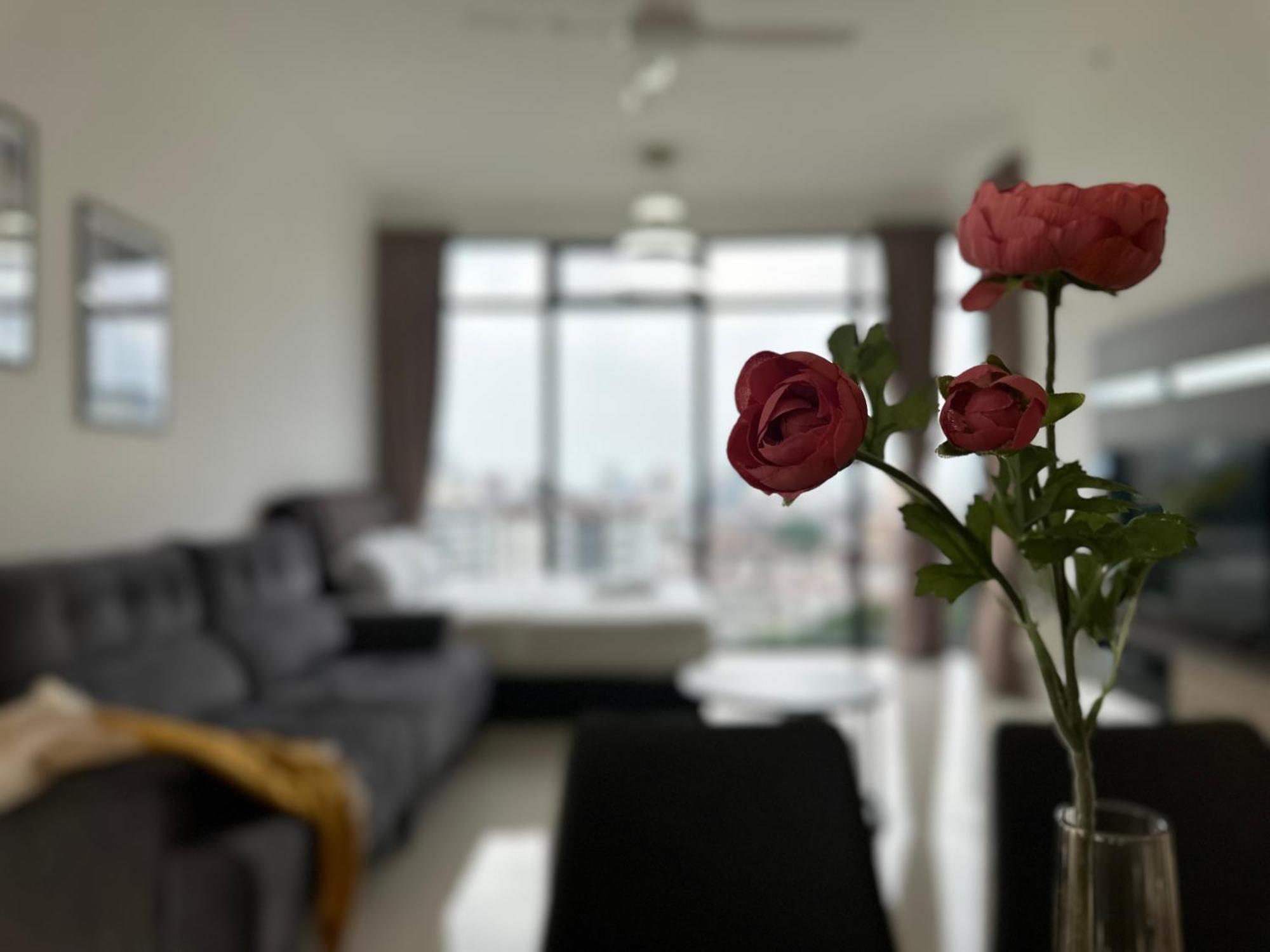 New Georgetown Instagramable 2Br Homestay For 10Pax 无敌美景两房民宿 Beacon Executive Suite Bagian luar foto